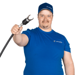 Vierasesineen poisto viemäristä noukkijalla